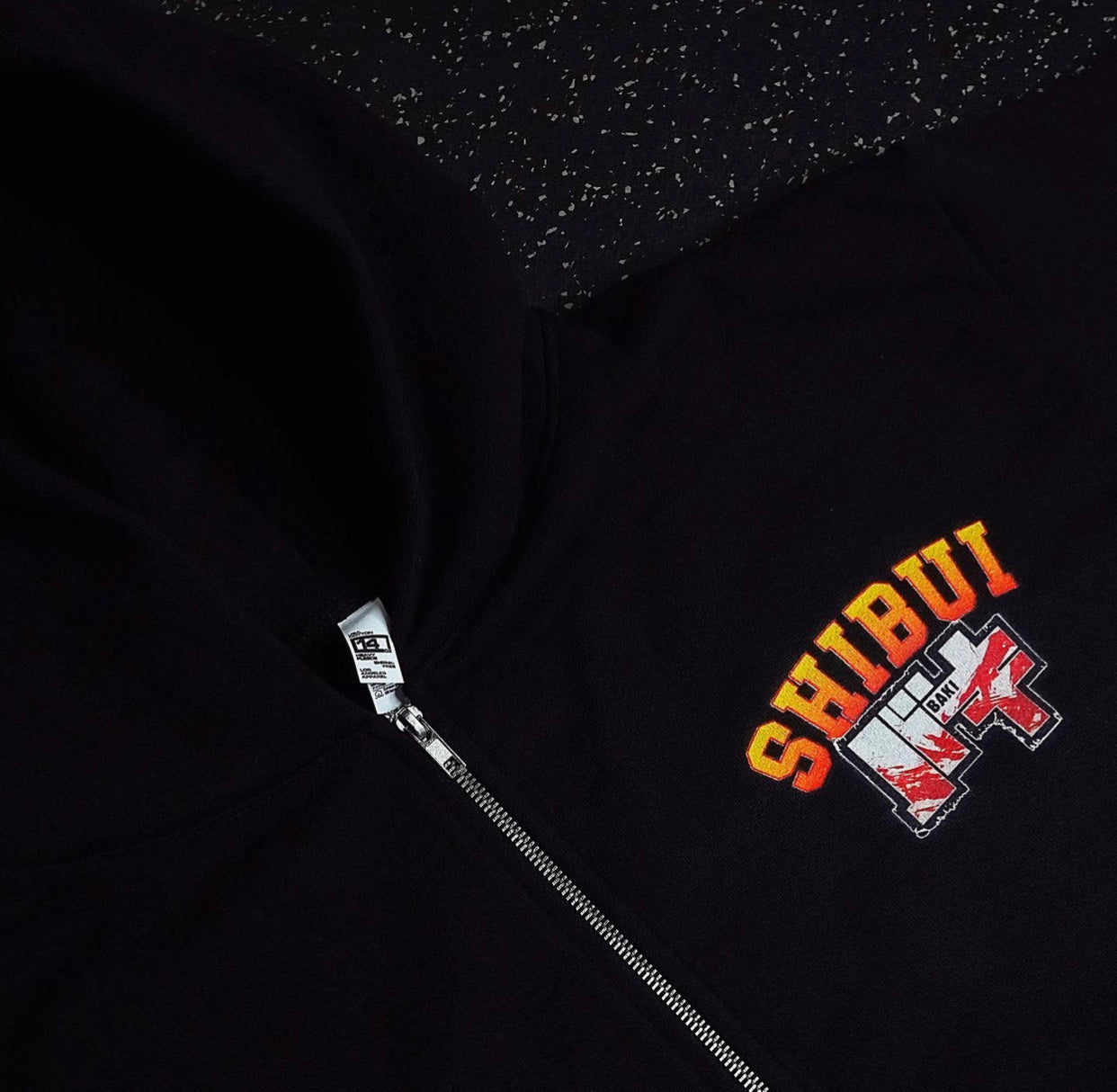 DEMON BACK Zip-Up Hoodie